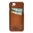 Ultimate jacket Credit Card Leather Cases for iPhone 7 / 8 -  Rustic Brown