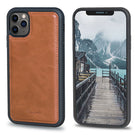 Flex Cover  Leather Protective Slim Fit iPhone 11 Pro- Brown