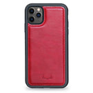 Flex Cover  Leather Protective Slim Fit for iPhone 11 Pro Max -Red