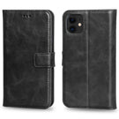 Wallet Magnet Magic  Leather Protective Slim Fit Wallet 2 in 1 Phone Case with Credit Card Slots for iPhone 11-Black