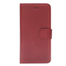 Magic Magnet Wallet Leather Cases for iPhone 7 / 8 - Crazy Red