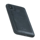 Flex Cover Leather Cases for iPhone X / XS - Crazy Black