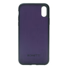 Flex Cover Leather Cases for iPhone X / XS - Crazy Purple