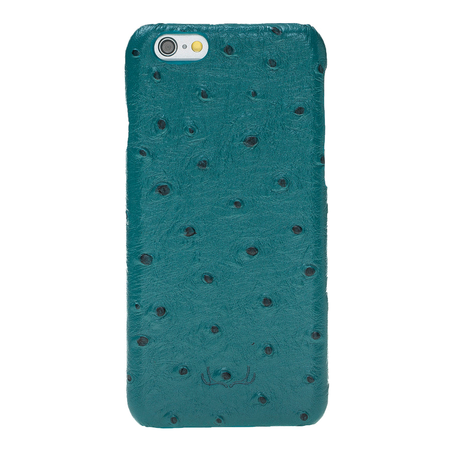 Ultimate jacket Leather Cases for iPhone 6 / 6S -  Ostrich Turquoise
