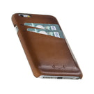 Ultimate jacket Credit Card Leather Cases for iPhone 6 Plus / 6S Plus -  Rustic Brown
