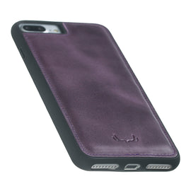 Flex Cover Leather Cases for iPhone 7 Plus / 8 Plus - Crazy Purple