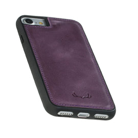 Flex Cover Leather Cases for iPhone 7 / 8 - Crazy Purple