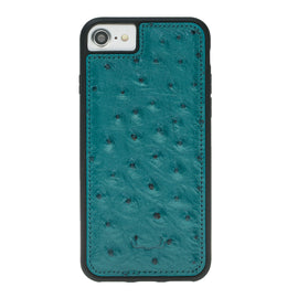 Flex Cover Leather Cases for iPhone 7 / 8 - Ostrich Turquoise