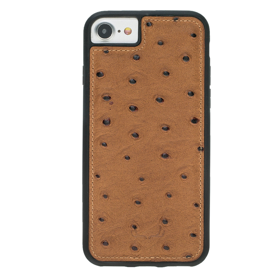 Flex Cover Leather Cases for iPhone 7 / 8 - Ostrich Camel