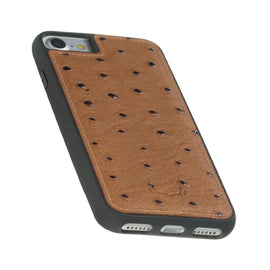 Flex Cover Leather Cases for iPhone 7 / 8 - Ostrich Camel