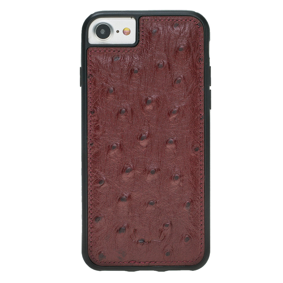 Flex Cover Leather Cases for iPhone 7 / 8 - Ostrich Red