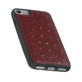 Flex Cover Leather Cases for iPhone 7 / 8 - Ostrich Red